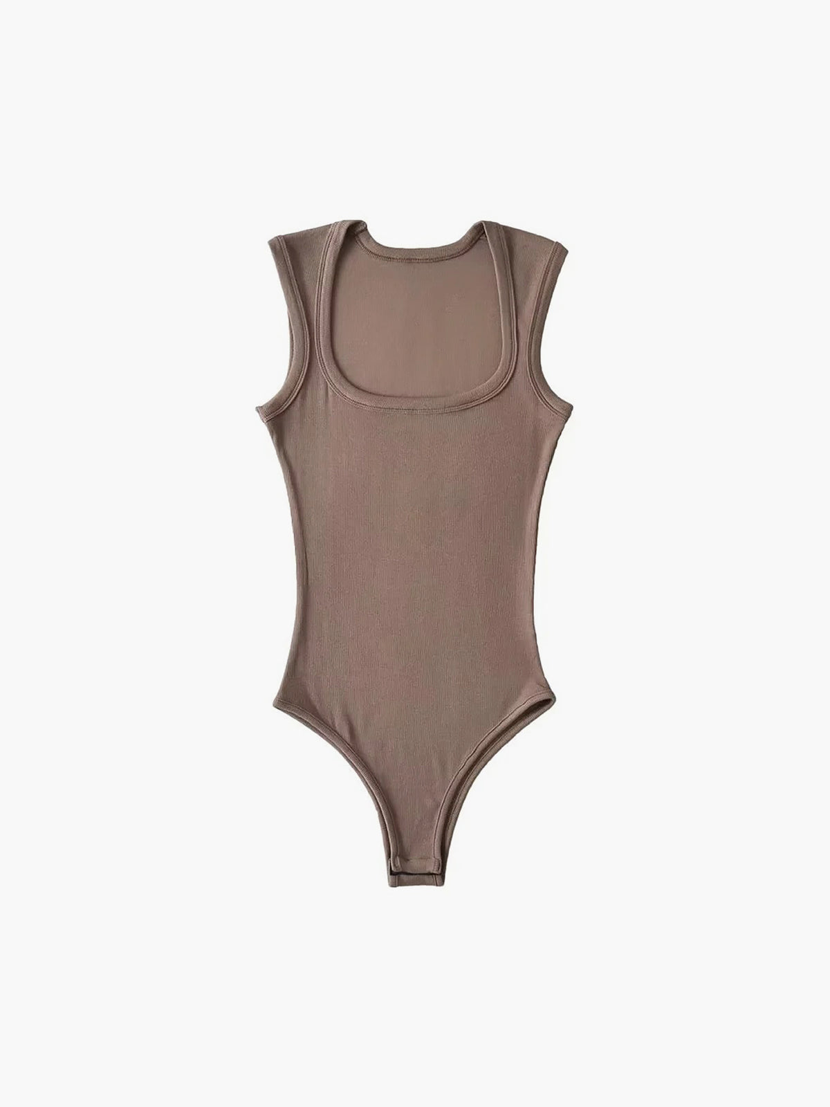 Düz Kare Yaka Bodysuits