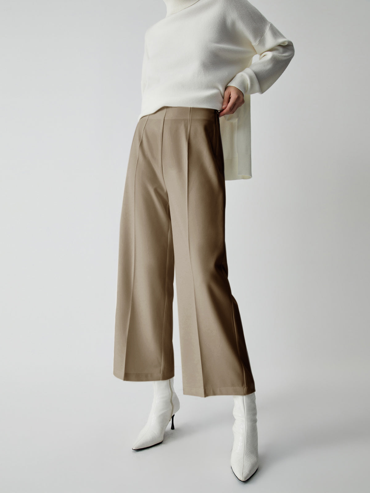 Effortless Geniş Paça Culotte Pantolon