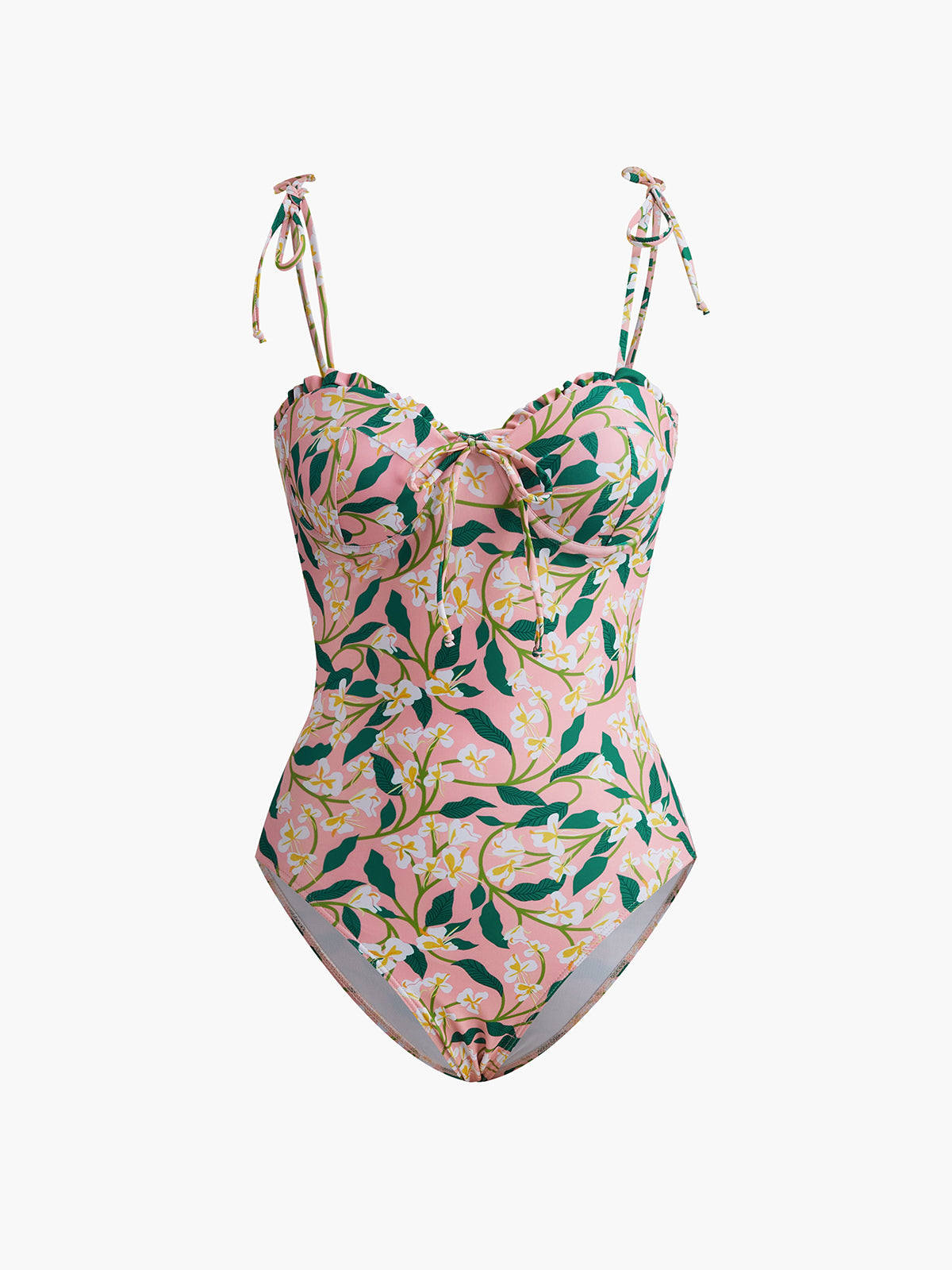 Floral One-Piece Swimsuit