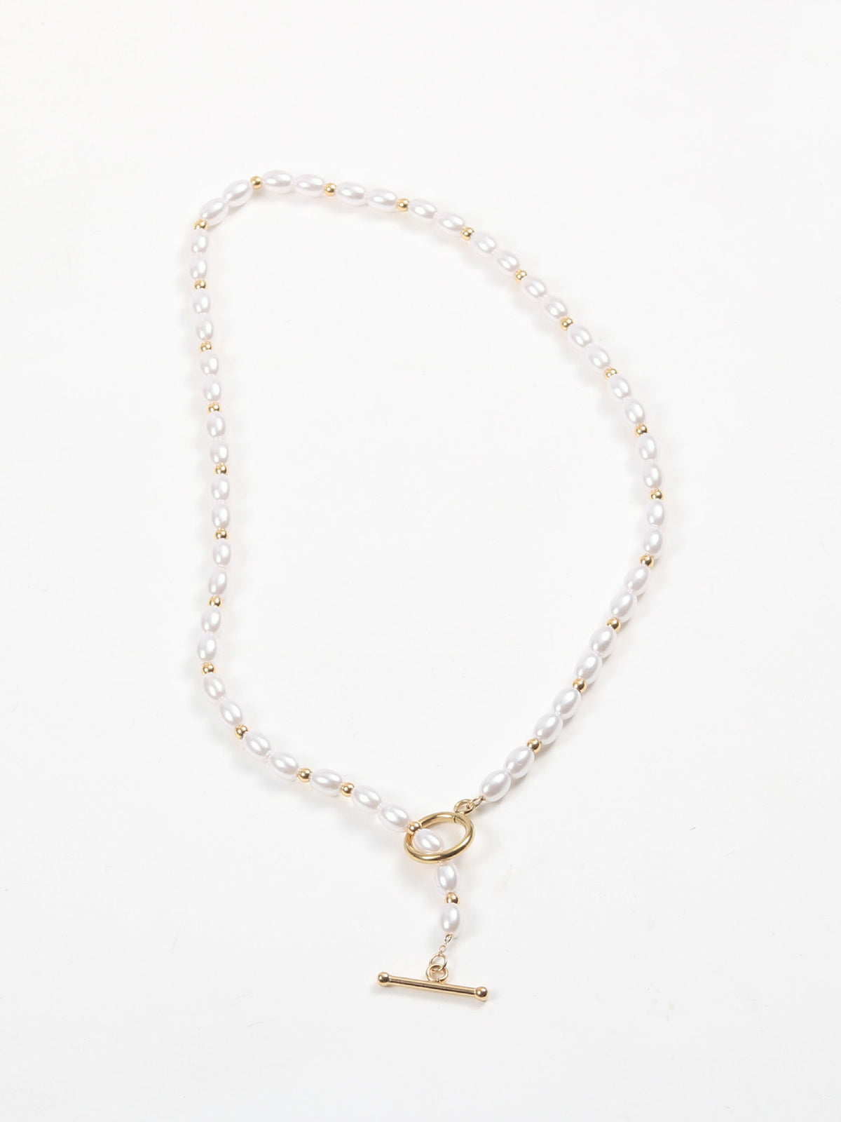 Romance Peral Lariat Kolye