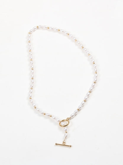 Romance Peral Lariat Kolye