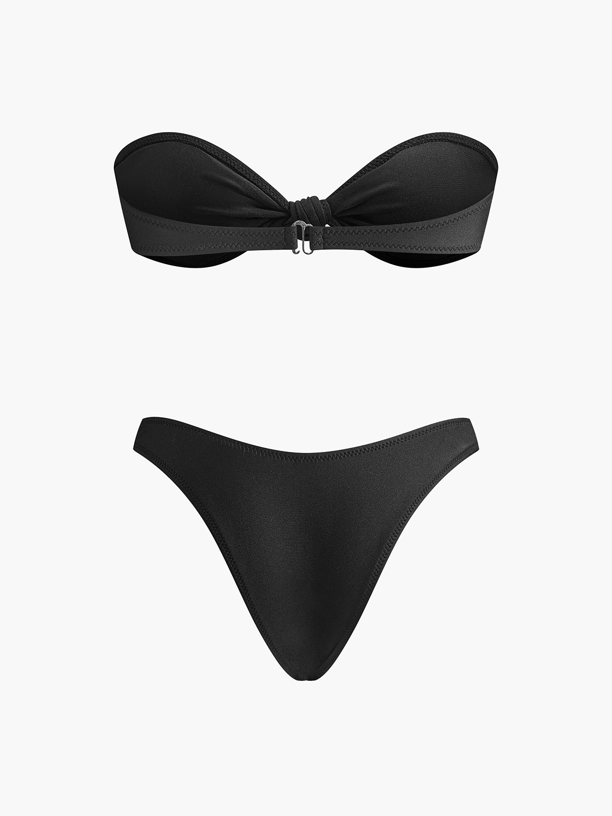 Düğümlü Bandeau Bikini Seti